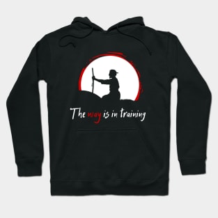 The Way is in training (Miyamoto Musashi) Hoodie